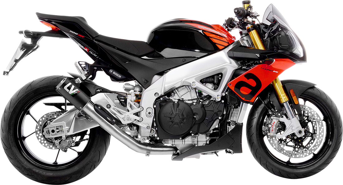 2021 Aprilia Tuono V4 1100 Factory exhaust options at Parts4Motorcycles