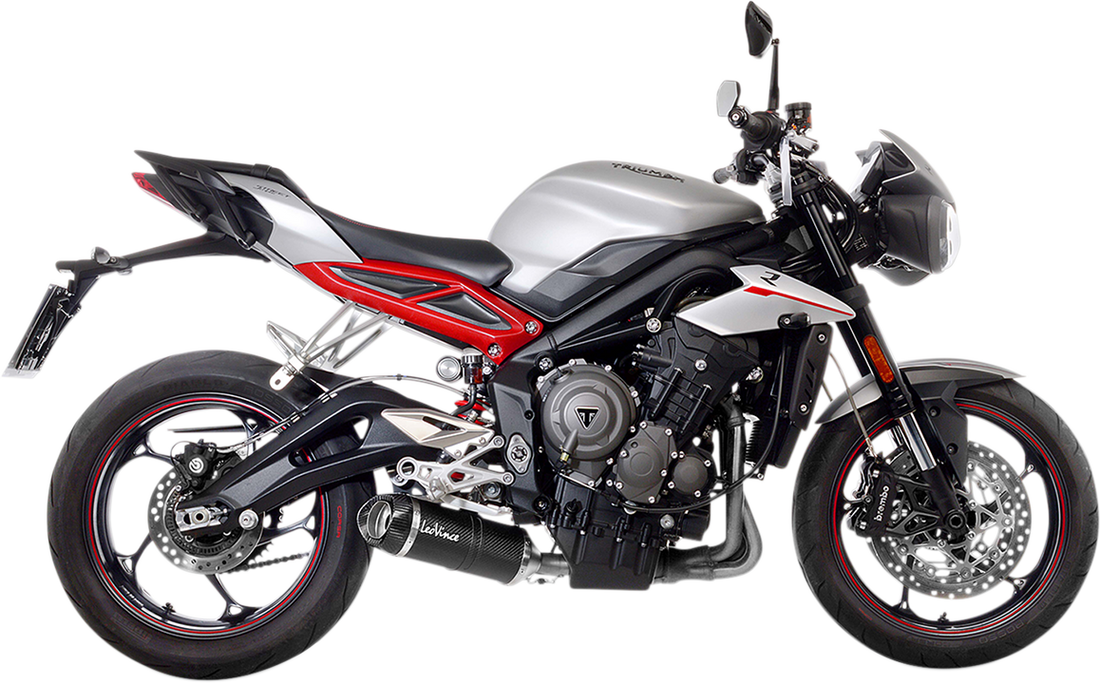 2022 Triumph Street Triple R exhaust options at Parts4Motorcycles