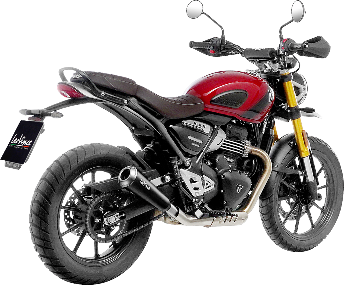 2025 Triumph Speed 400 exhaust options at Parts4Motorcycles