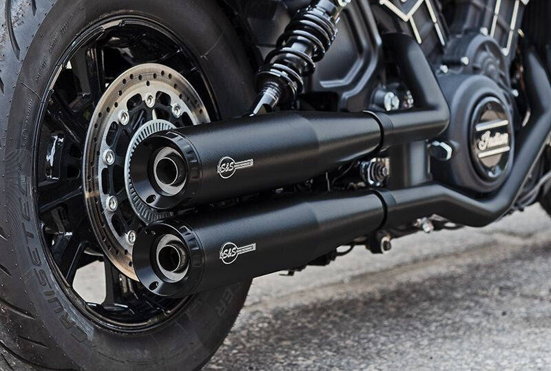 2022 Indian Scout Bobber exhaust options at Parts4Motorcycles