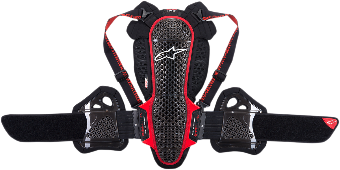 Alpinestars full-length motorcycle back protector for track riding