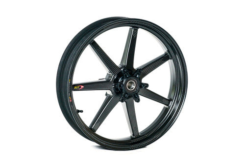 BST carbon fiber front motorcycle wheel for a Suzuki GSX-R1000
