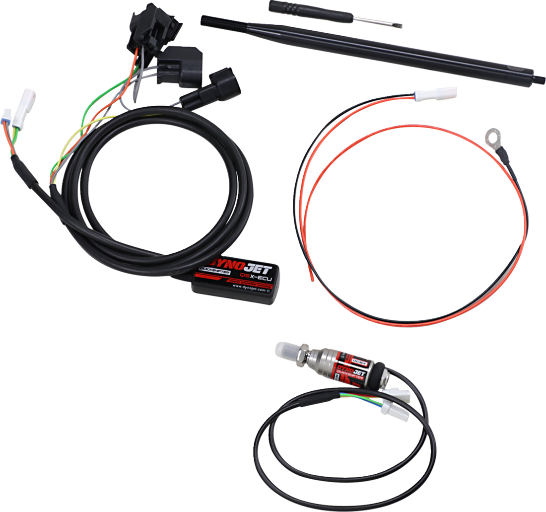 Dynojet motorcycle quickshifter kit used to explain clutchless shift technology
