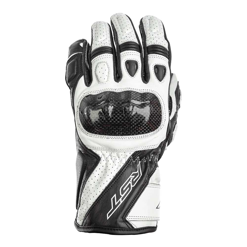 RST Stunt III CE Men's Glove - Black / White - View 9