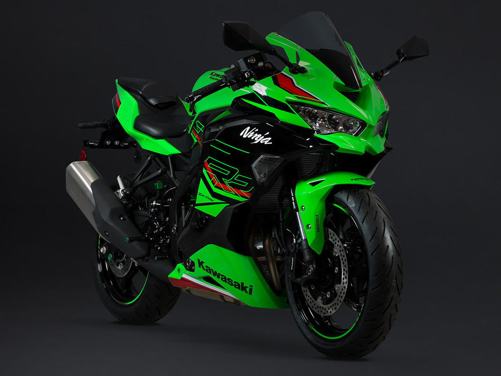 Bonamici Kawasaki Ninja ZX-4R/RR Brake & Clutch Levers (Black/Green)