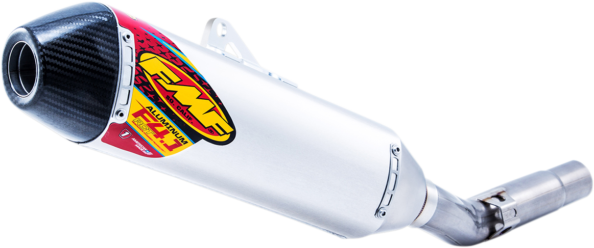 FMF Racing Suzuki RMZ250 2019-2026 Factory 4.1 RCT Titanium Anodized SL (Slip-On) w/ Carbon Cap 043373