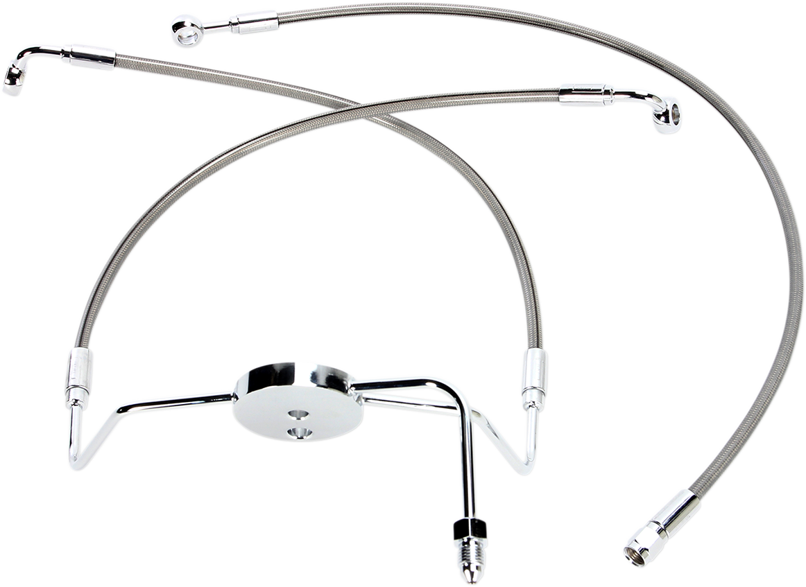 MAGNUM SHIELDING XR Stainless Extreme Response Front Brakeline Kit