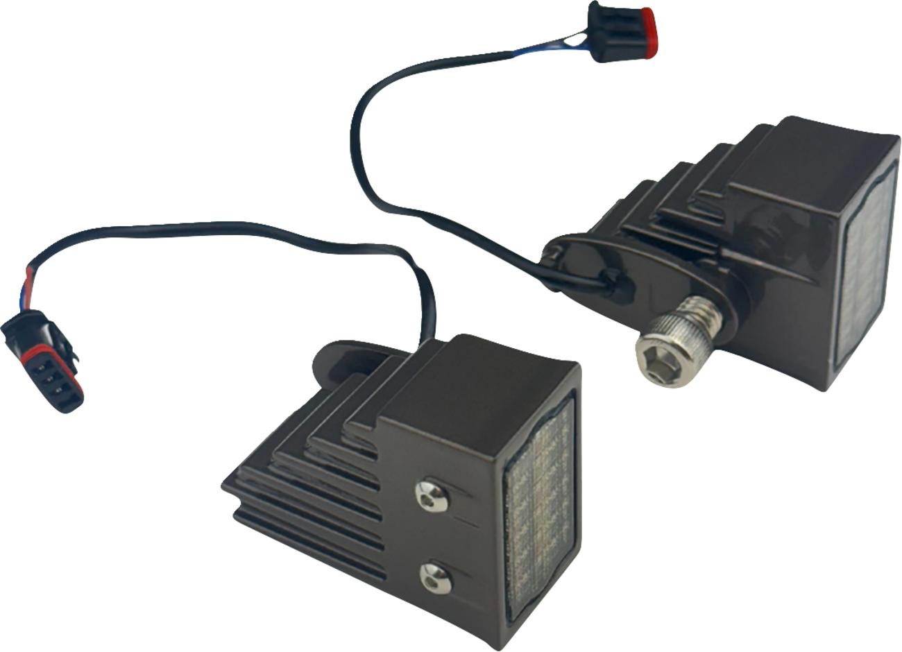 CUSTOM DYNAMICS LED Turn Signals - Front / Dark Bronze 2020-2217