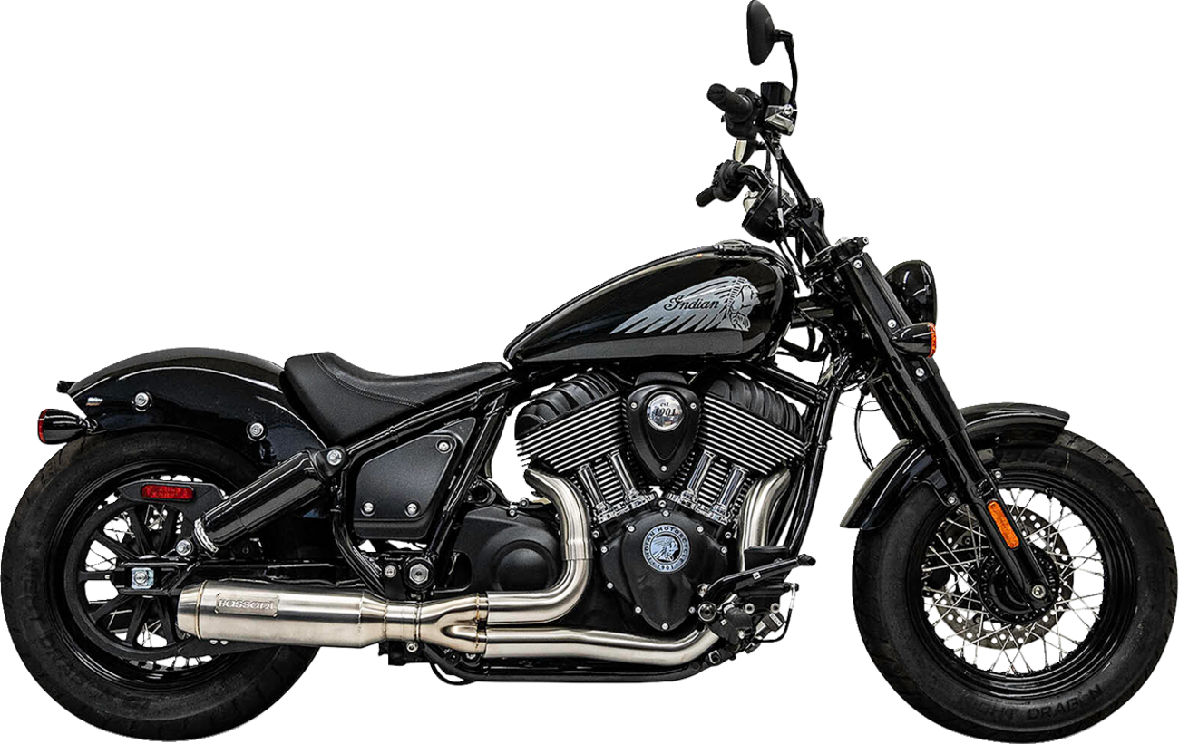 2-into-1 Exhaust System - Stainless Steel