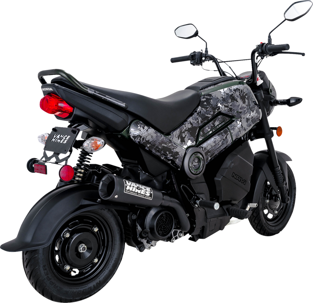 Vance & Hines HONDA 17-22 Navi Upswp Exh Black Slip-On Exhaust