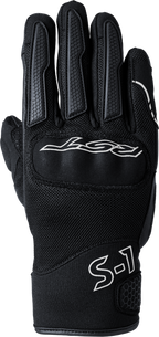 RST S-1 Mesh CE Men's Gloves - Black / Black / White - View 1