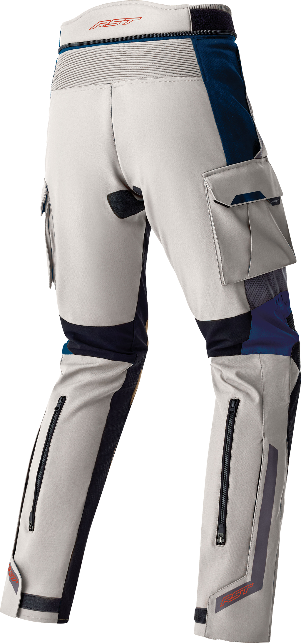 RST Pro Series Adventure-X CE Women's Textile Pants - Silver / Blue - View 4