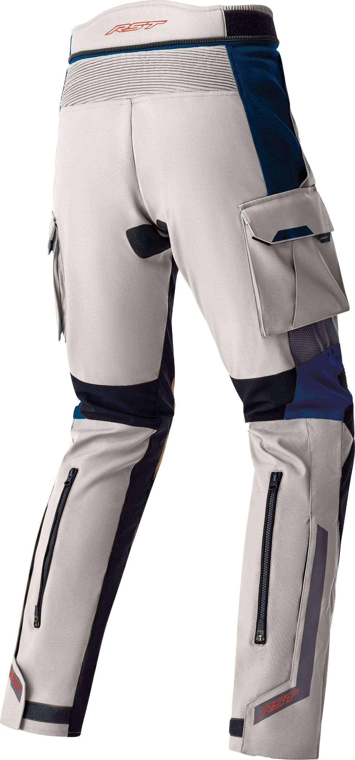 RST Pro Series Adventure-X CE Women's Textile Pants - Silver / Blue - View 4