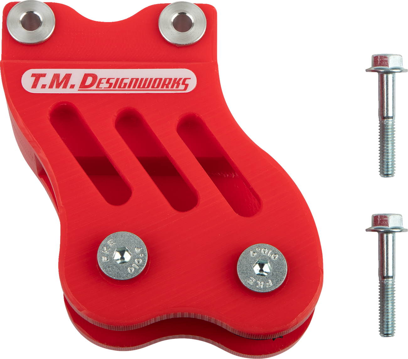T.M. DESIGNWORKS Chain Guide - Red / TRX 450R 1231-1662