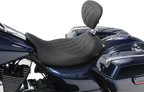 MUSTANG Wide Tripper™ Solo Seat With Removable Driver Backrest - Wide Tripper™ Solo Seat / With Removable Driver Backrest / FL '08-'25 0810-1927
