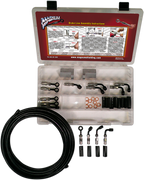 MAGNUM SHIELDING BYO® Build-Your-Own Brake Line Basic Builder Kit - BYO Brake Line Basic Builder Kit / Black 1741-4463