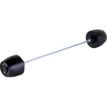 PUIG HI-TECH PARTS Axle Sliders - Front - Black - Pair - Ducati Panigale/Streetfighter 20058N