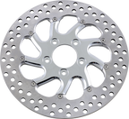 PERFORMANCE MACHINE (PM) Two-Piece Brake Rotor - Brake Rotor / 11.5" / Torque / Chrome 1710-1602