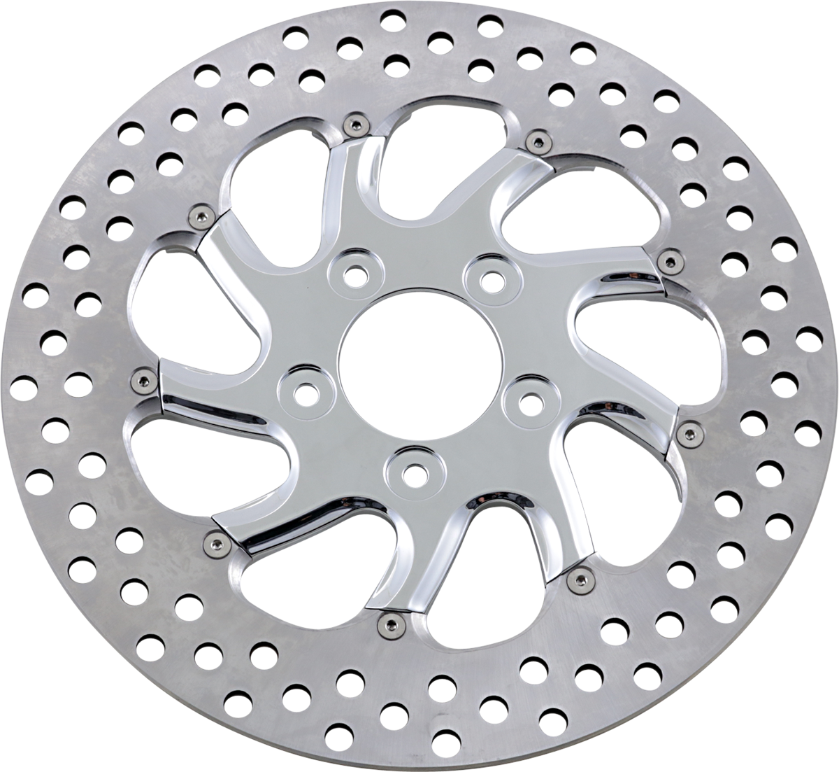 PERFORMANCE MACHINE (PM) Two-Piece Brake Rotor - Brake Rotor / 11.5" / Torque / Chrome 1710-1602