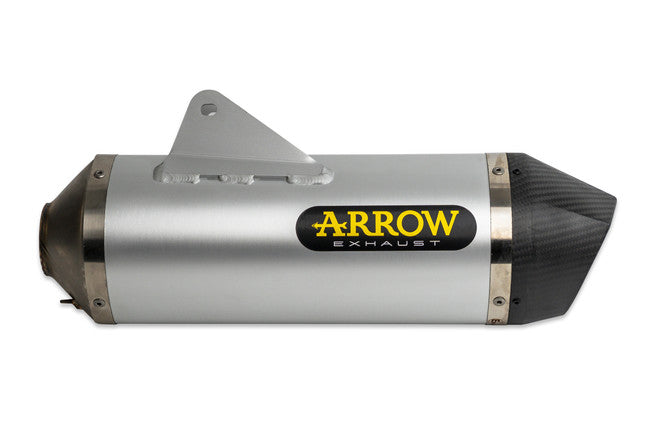 72623AK Arrow Husqvarna 701 Enduro Supermoto 17-24 Homologated Aluminium Race Tech Silencer With Carbon End Cap For Arrow Link Pipe 72623ak