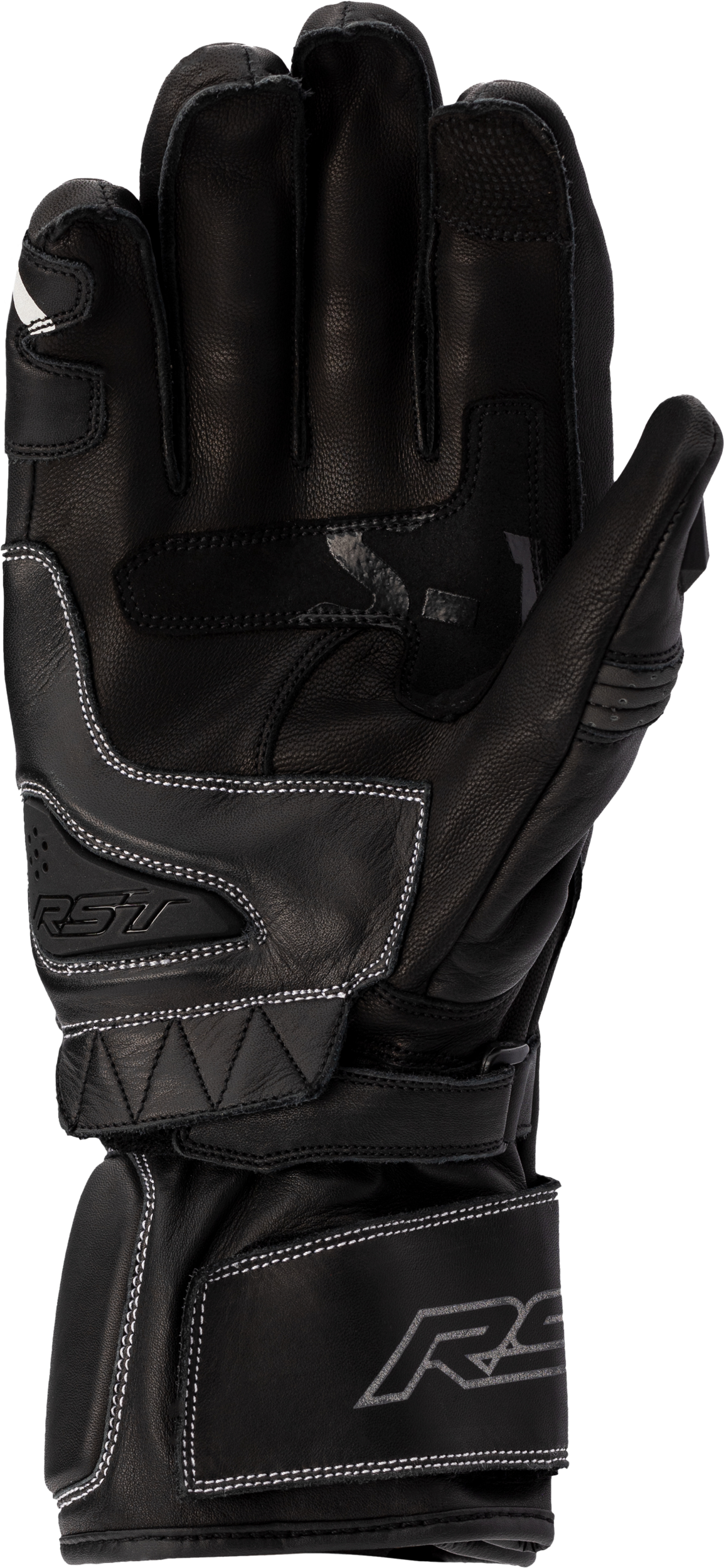 RST S1 CE Glove - Black / Black / White - View 4