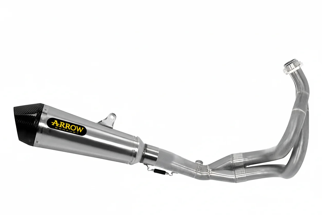 Arrow Kawasaki Z650 / Ninja 650 / Versys 650 E5+ 2025 Full System With X-Kone Nichrom Silencer - 77001xki