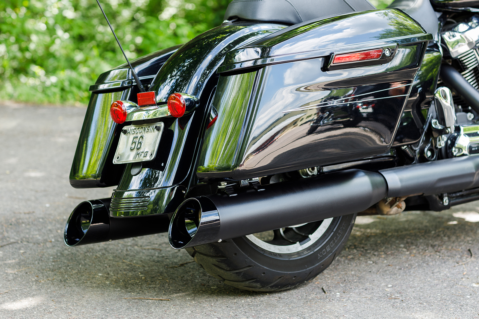 4-1/2" Black MK45 Cutlass Performance Mufflers