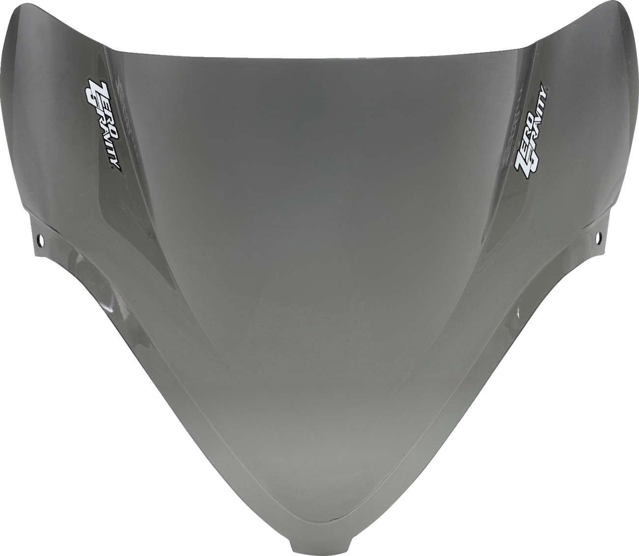 ZERO GRAVITY Double Bubble Windscreen - Light Smoke