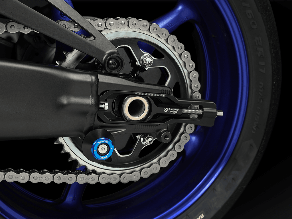 Bonamici Yamaha R9 Chain Adjuster (Silver)