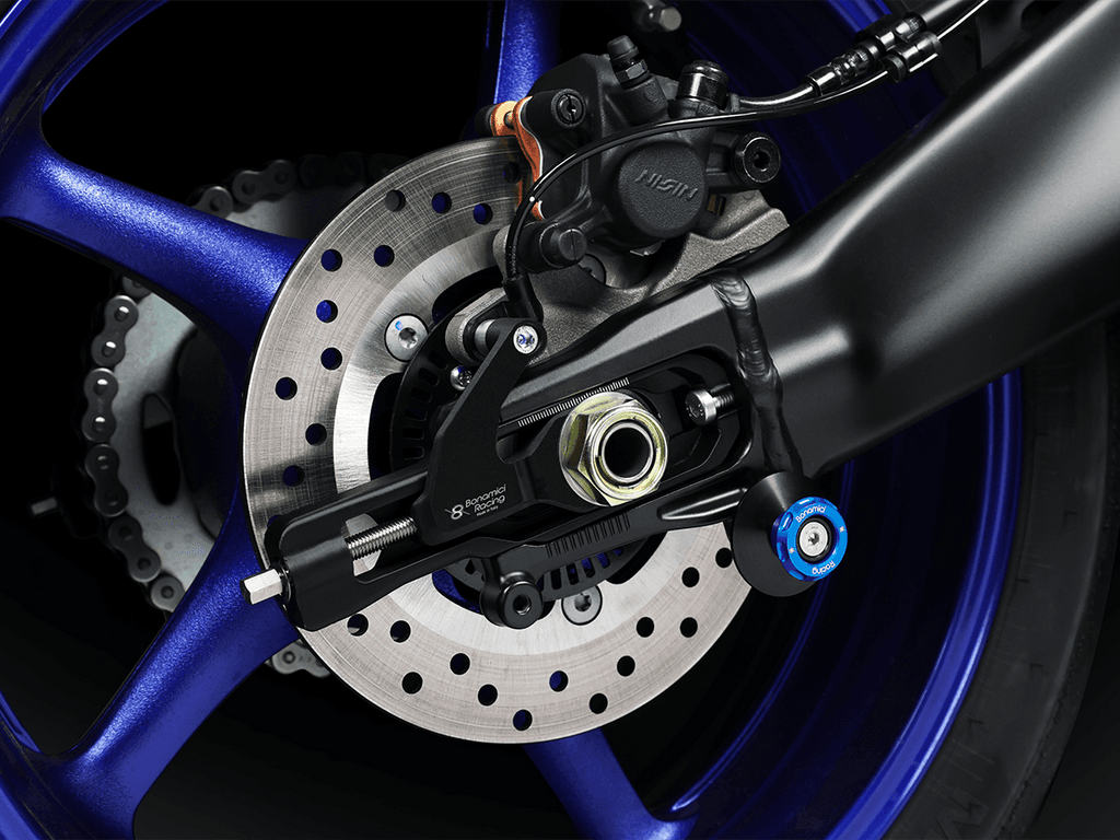 Bonamici Yamaha R9 Chain Adjuster (w/ Captive Caliper Support) (Black)