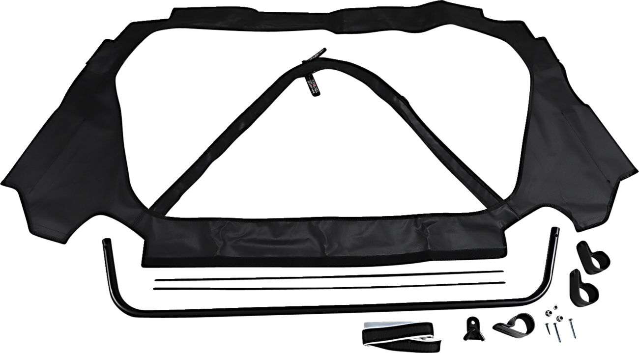 SEIZMIK Soft Rear Windshield - Soft Windshield / Rear / Kawasaki / Teryx 0521-1863