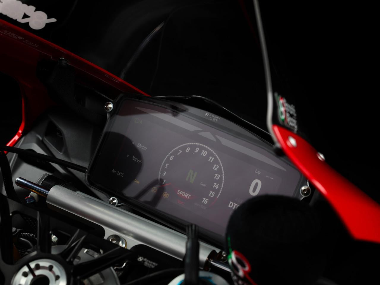 Bonamici Dashboard Display Crash Protector Ducati Panigale V4 S/R (2025+)