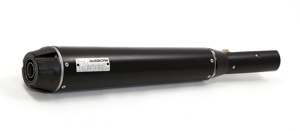 Arrow Rebel Slip-on Exhaust, Carbon End Cap for Yamaha XV950R Bolt 14-16 74502RB