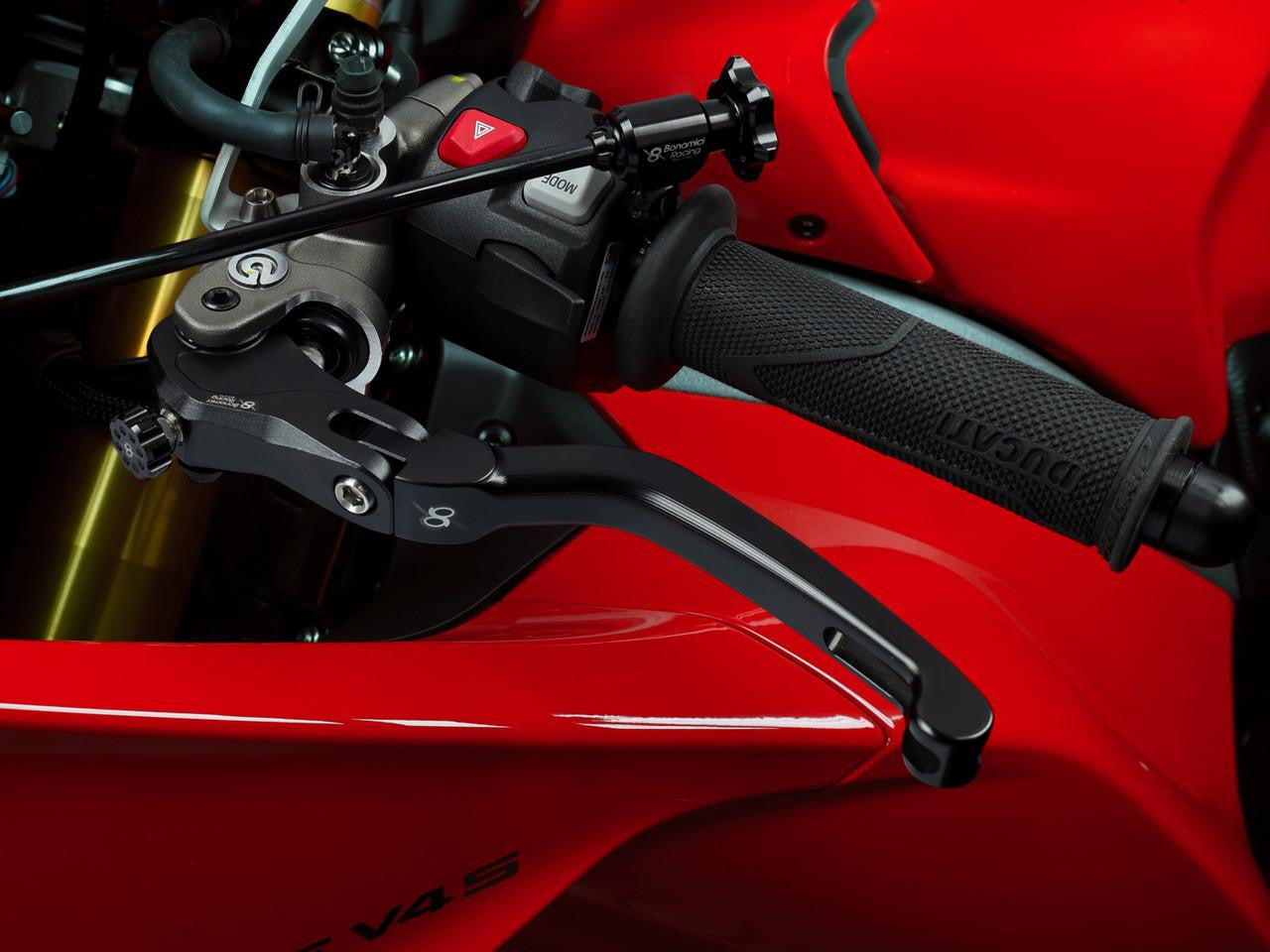 Bonamici Ducati Panigale V4 /S Brake & Clutch Levers (2025+) (Green)