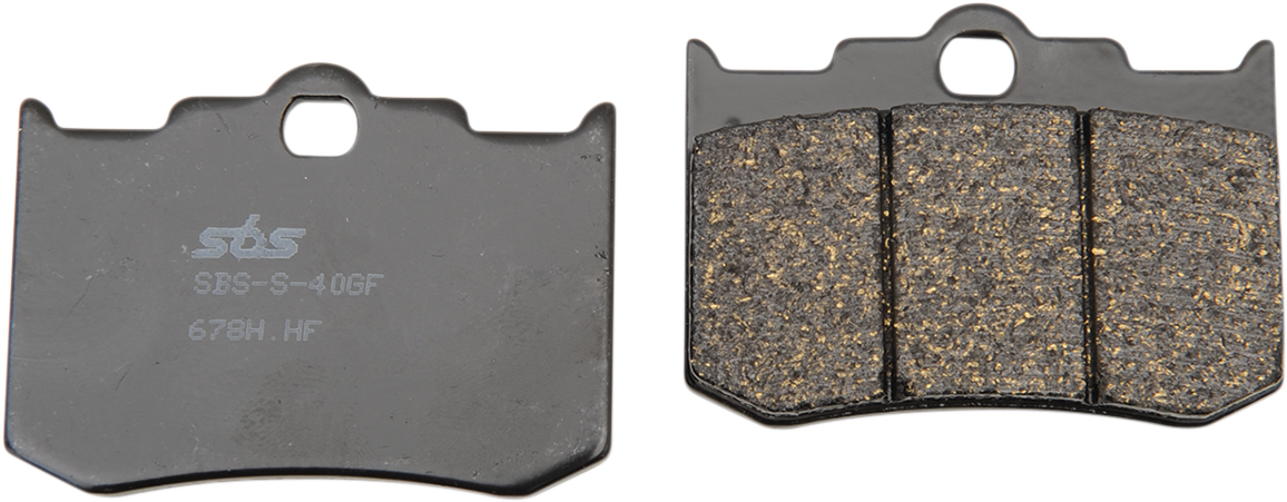 SBS HHF Street Ceramic Organic Brake Pads