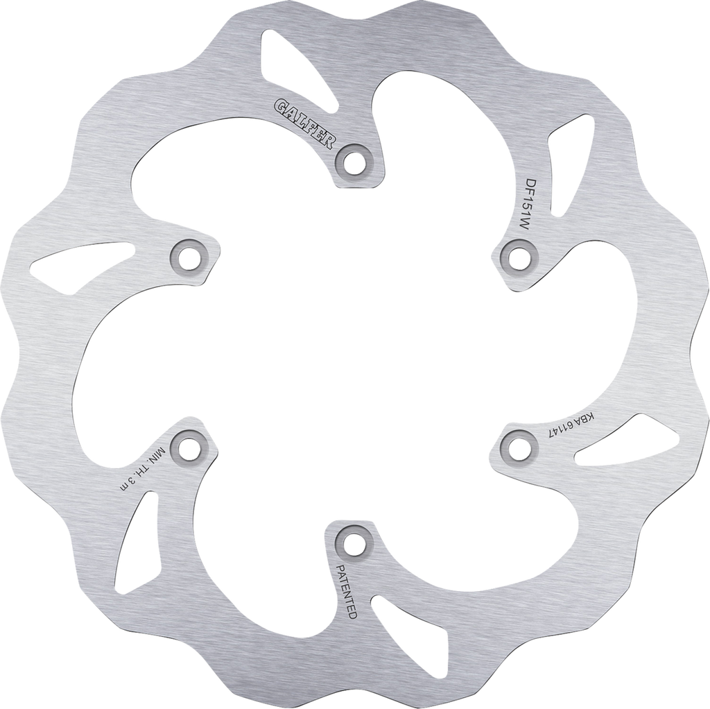 GALFER Brake Rotor - Rotor / Rear / Kawasaki 1711-1644