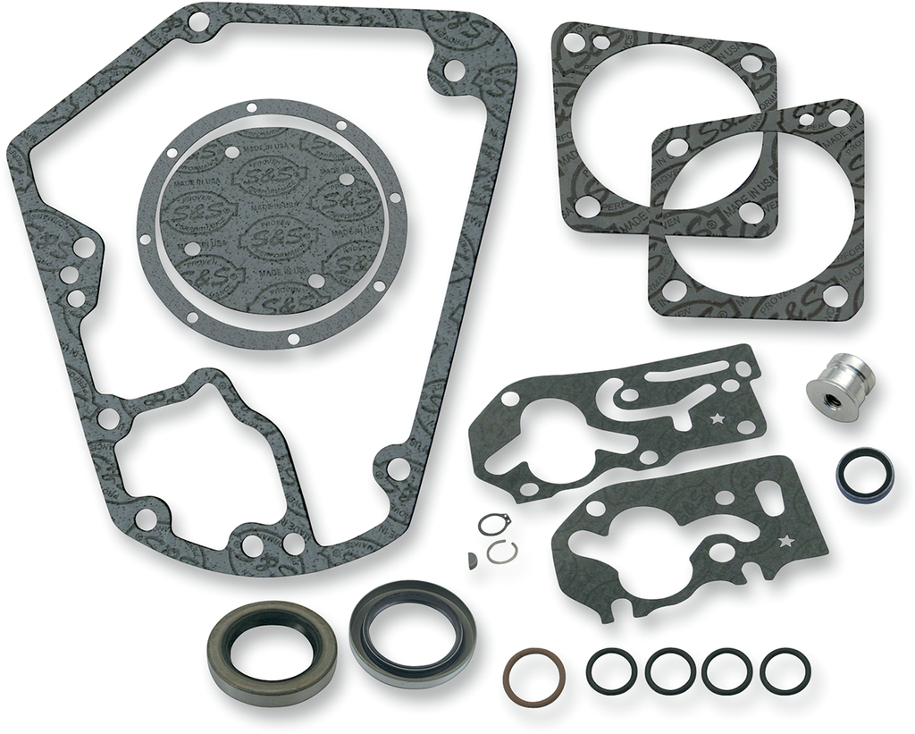 S&S CYCLE Lower End Gasket Kit - 4" and 4.125" Super Side Winder Plus 31-2068