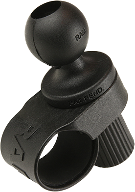 RAM Mounts RAP-B-460U 1" Ball Handlebar Base Fits 7/8" to 1 1/8"