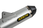 72623AK Arrow Husqvarna 701 Enduro Supermoto 17-24 Homologated Aluminium Race Tech Silencer With Carbon End Cap For Arrow Link Pipe 72623ak