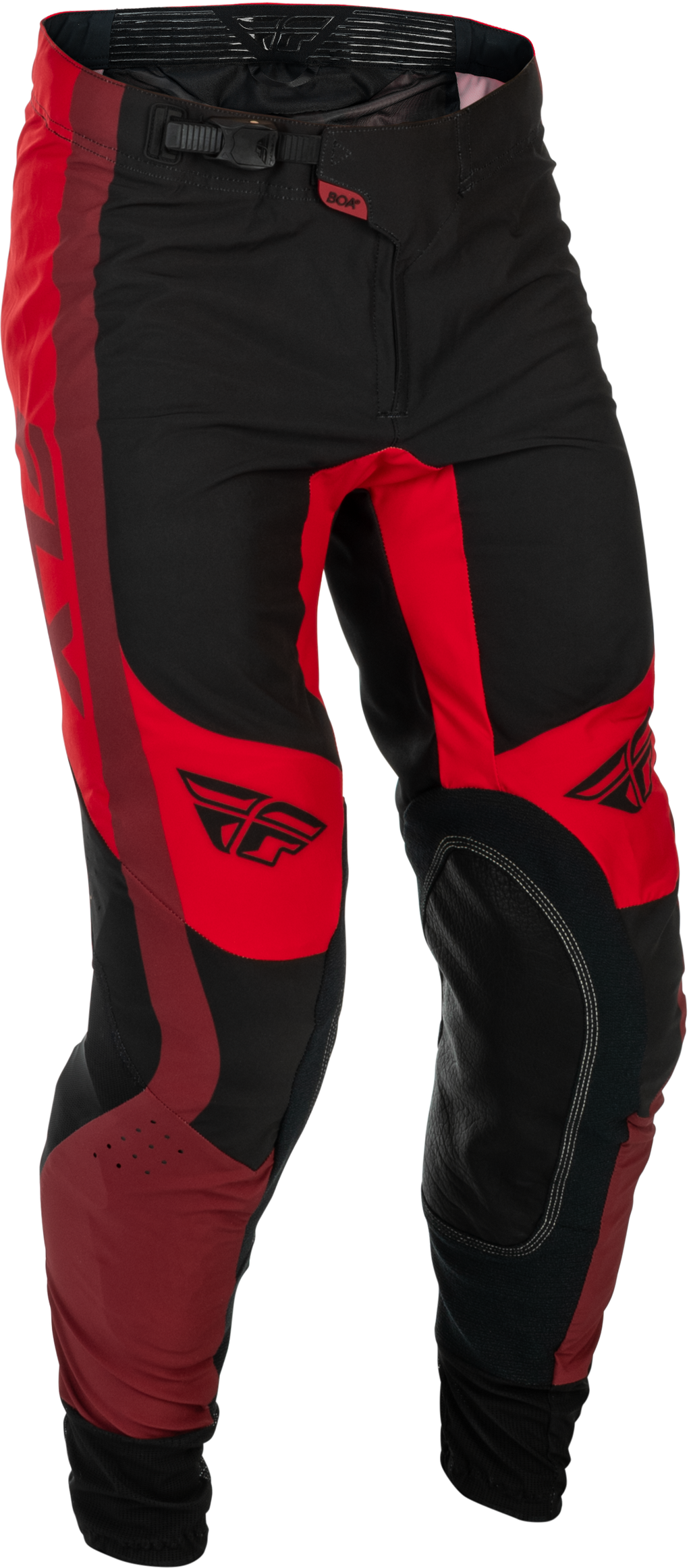 FLY Racing Lite Pants (2026) - Black / Red - View 1