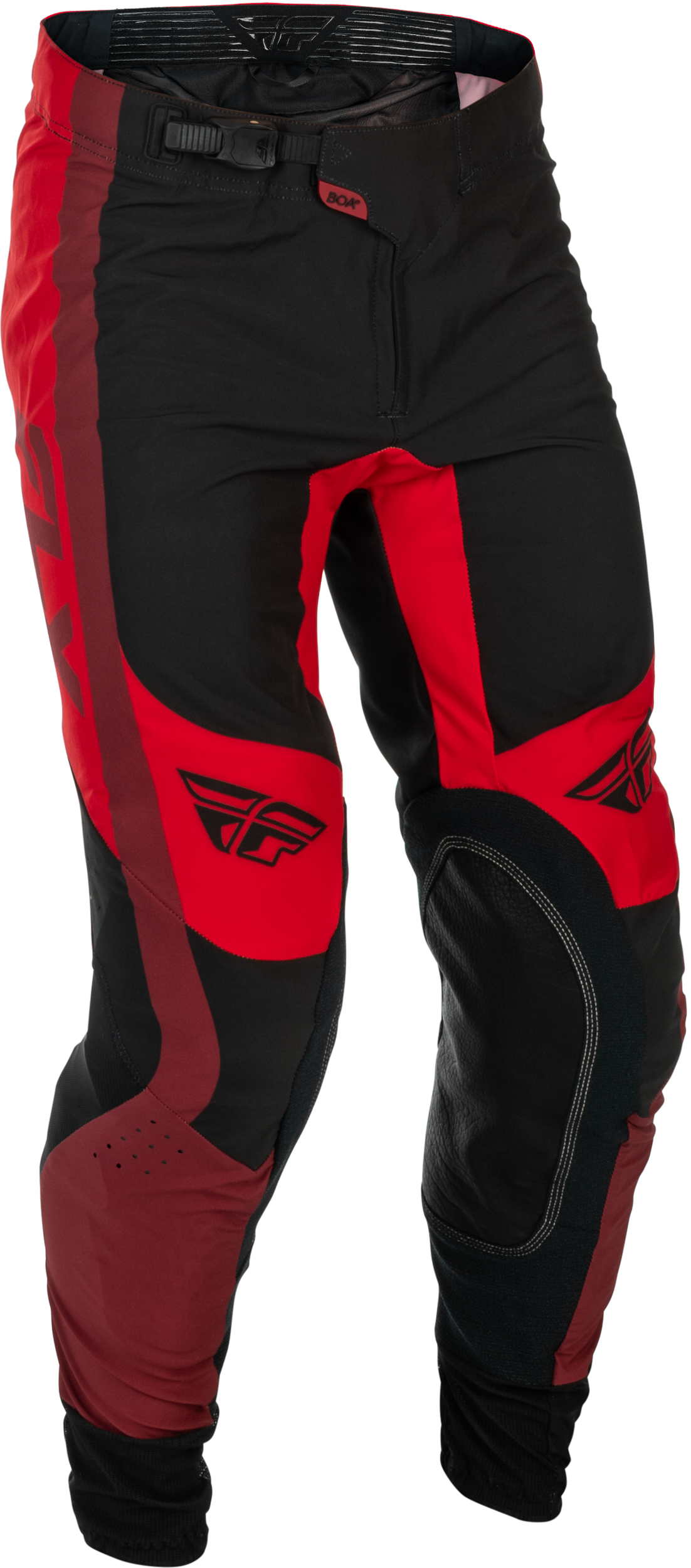FLY Racing Lite Pants (2026) - Black / Red - View 1