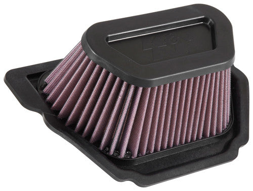 K&N YA-1015 High-Flow Air Filter For Yamaha MT 10, Yamaha YZF R1, And Yamaha YZF R1M