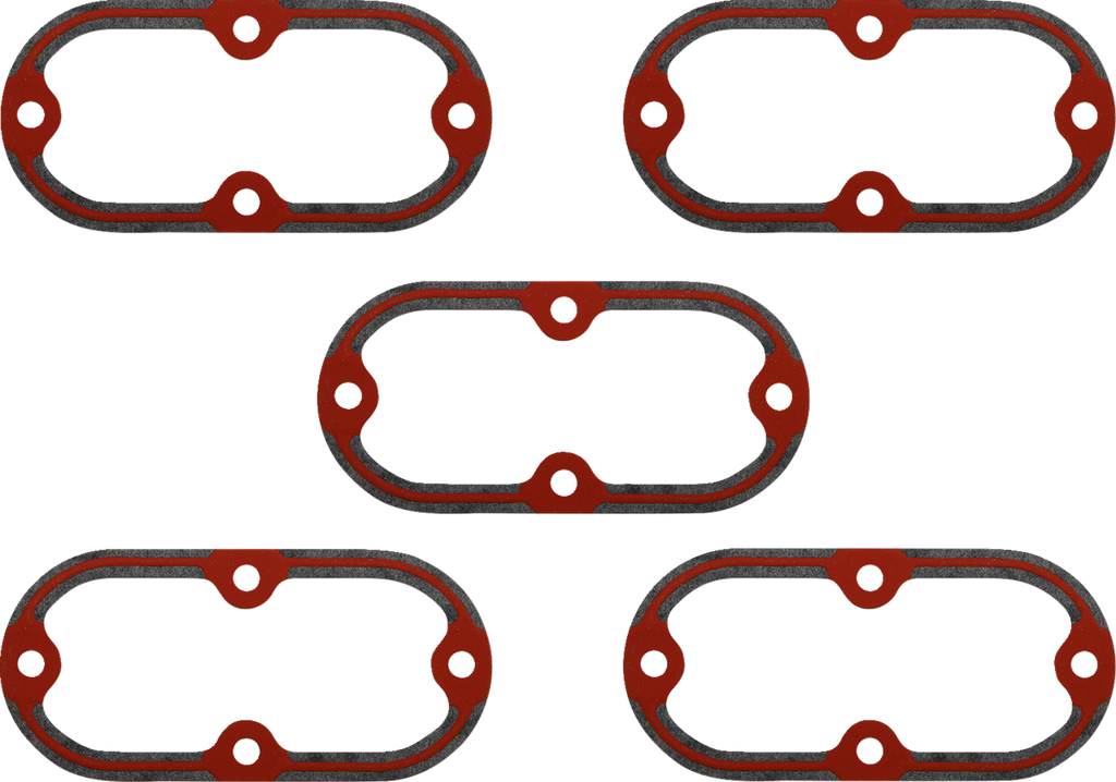 JAMES GASKET Derby/Inspection Cover Gasket Kit - Inspection Cover Gasket with Silicone One Side / 0.062" / 4 Speed DS-173476