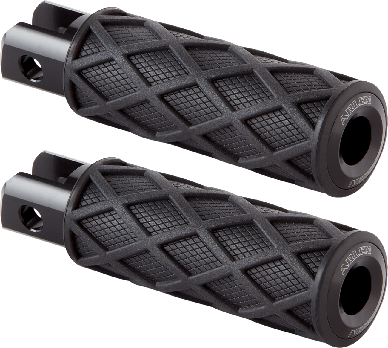 ARLEN NESS Diamond Foot Pegs - Driver / Black 1620-2671