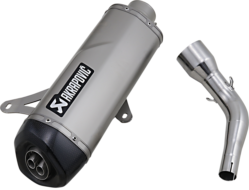 AKRAPOVIC Stainless Steel Slip-On Line Scooter Muffler
