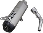 AKRAPOVIC Stainless Steel Slip-On Line Scooter Muffler