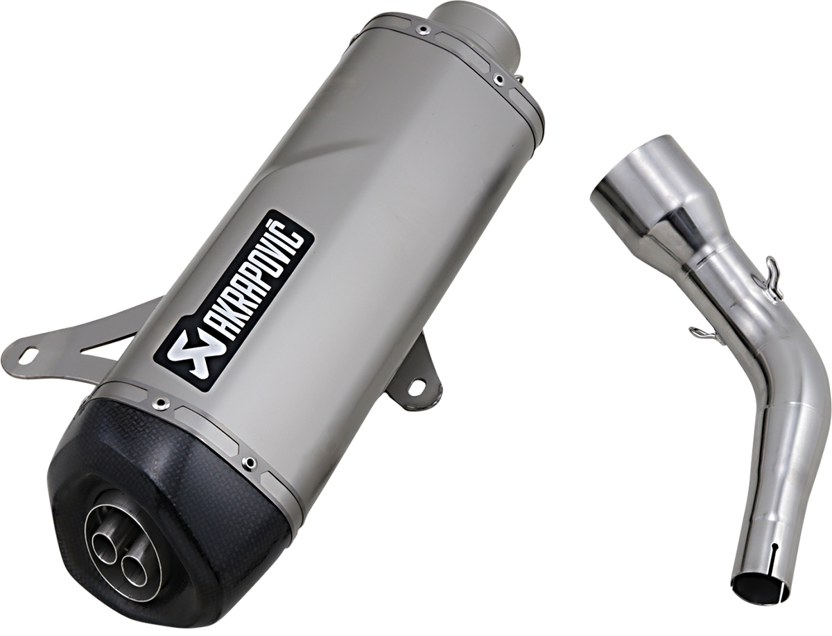 AKRAPOVIC Stainless Steel Slip-On Line Scooter Muffler
