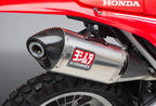 Yoshimura CRF250L/Rally 17-20 Race RS-4 Stainless Slip-On Exhaust, w/ Stainless Muffler