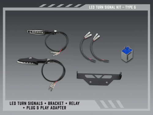 Yoshimura Type G Standard LED Signal Kit for V2 Fender Eliminators