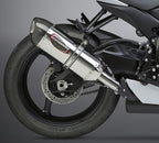 Yoshimura GSX-R600/750 11-26 Alpha Stainless Slip-On Exhaust, w/ Stainless Muffler